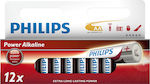 Philips Power Αλκαλικές Μπαταρίες AA 1.5V 10τμχ