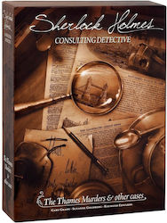 Asmodee Sherlock Holmes Consulting Detective - The Thames Murders and Other Cases