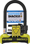 Oxford Shackle 14 Bicycle Pedal Lock with Key Yellow