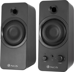 NGS GSX-200 2.0 Computer Speakers With Power 20W Black NGS GSX-200 2.0 Computer Speakers With Power 20W Black
