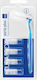 Curaprox Perio Plus Interdental Brush Refills with Handle 2.5mm Blue 5pcs