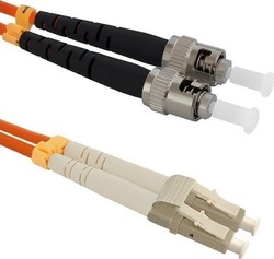 Qoltec 54072 Optische Faser LC-ST 2m Orange