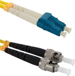 Qoltec 54068 Optische Faser LC-ST 2m Gelbe