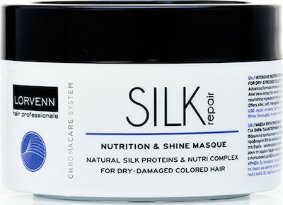 Lorvenn Silk Repair Nutrition & Shine Masca de păr pentru Reparare 500ml