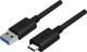 Unitek USB 3.0 Cable USB-C Male - USB-A Black 1m