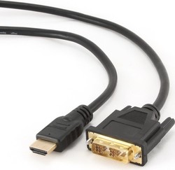 Cablexpert 0.5m DVI-D male to HDMI male Cable Black (CC-HDMI-DVI-0.5M)