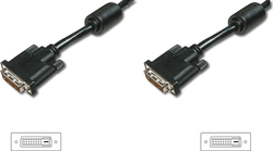 Digitus Cablu DVI-D - DVI-D 5m Negru (AK-320101-050-S)