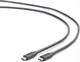 Cablexpert Regular USB 3.1 Cable USB-C male - USB-C male Μαύρο 1m (CCP-USB3.1-CMCM-1M)