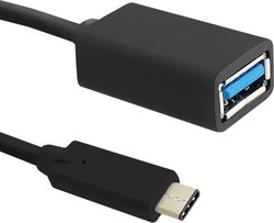 Qoltec USB 3.0 USB-C masculin - USB-A female 0.25m (50421)