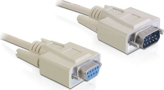 DeLock Cable RS232 9-pin male to RS232 9-pin female 2m (84064) 1pcs