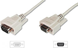 Digitus Кабел VGA мъжки - VGA женски Сив 2м (AK-610203-020-E)
