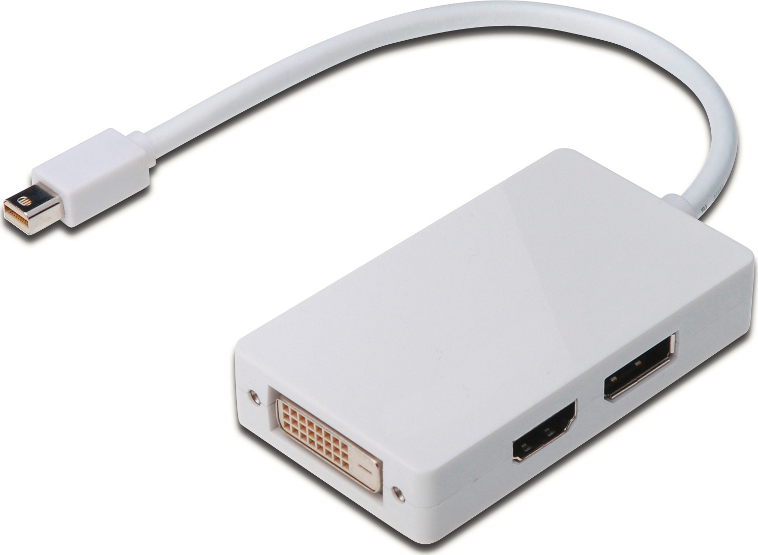 Digitus mini DisplayPort male DVID/DisplayPort/HDMI female (AK
