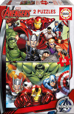 Παιδικό Puzzle Avengers 96pcs για 3+ Ετών Educa