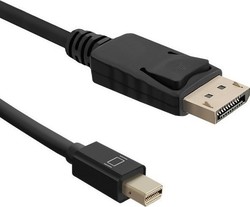 Qoltec 50434 DisplayPort Masculin - mini DisplayPort Masculin 1.8m