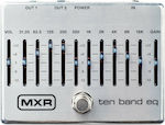 MXR Πετάλι Equalizer Ηλεκτρικής Κιθάρας και Ηλεκτρικού Μπάσου M-108S 10 Band Equalizer