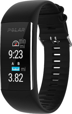 Polar A370 Activity Tracker with Heart Rate Monitor Black