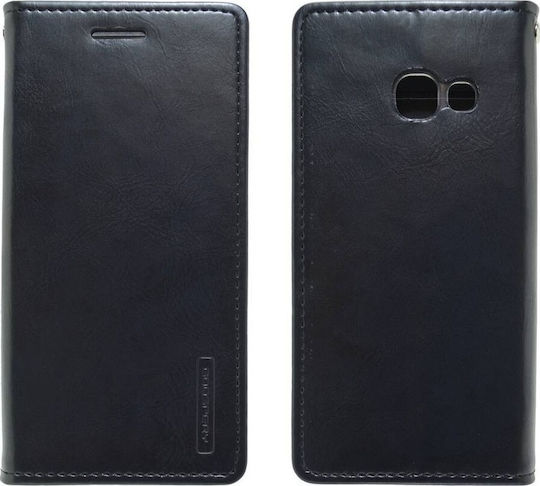 Mercury Blue Moon Flip Book Δερματίνης Μαύρο (Galaxy A3 2017)