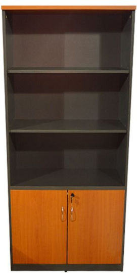 Βιβλιοθήκη Sienna Κερασι 80x39x179εκ.
