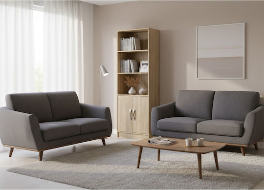 Βιβλιοθήκη Ensley 60x30x180εκ. Βιβλιοθήκη Ensley 60x30x180εκ.