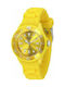 35 Mm Watch with Yellow / Yellow Rubber Strap