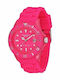Madison 40 Mm Damen Uhr mit Rosa / Rosa Kautschukarmband