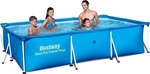 Bestway Piscină PVC cu cadru metalic 300x201x66buc 56404