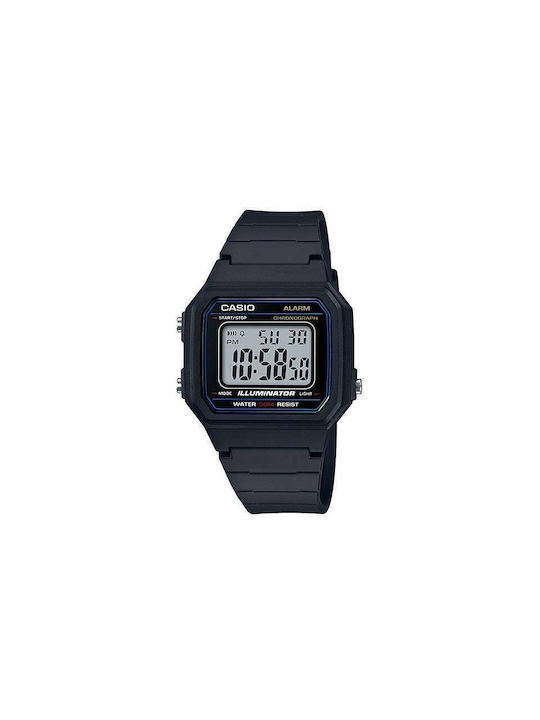 Casio Digital Battery Watch with Rubber Strap B...