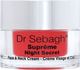 Dr. Sebagh Supreme Night Secret Face & Neck Lift Cream Rich Κρέμα Προσώπου Νυκτός για Ενυδάτωση & Αντιγήρανση 50ml
