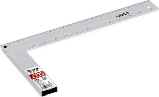 Kreator Carpenters Aluminum Angle Ruler 35cm