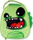 Smash Isothermal Hand Lunch Bag 0.5lt Green Dinosaurs L19.6 x W12.8 x H29.2cm