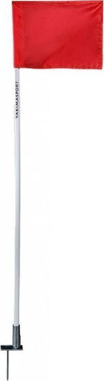 Yakimasport Corner Flag Football Corner Flags Set 1pcs Red