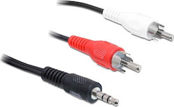 DeLock 3,5 мм мъжки-RCA мъжки 3 м 84942