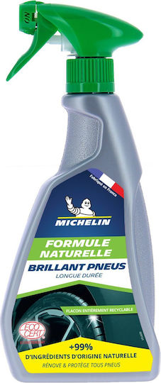 Michelin Tire Polish Cleaner Spray Cleaning for Tires Car 500ml