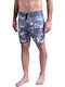 Emerson SWMR1799CPS Men's Swimwear Bermuda Gray with Patterns