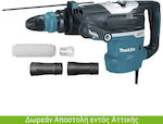 Makita Hammer Rotary Power 1510W mit SDS Max Carrying Bag & Grease Tube & Dust Collection Kit