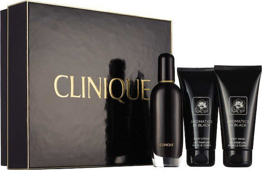 Clinique Aromatics In Black Essentials Парфюмна Вода 50ml и Дамски Комплект с Лосион за Тяло