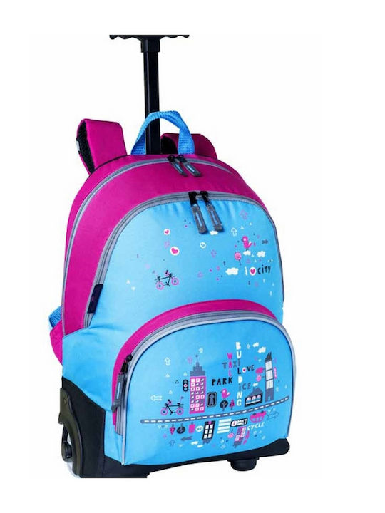 Bodypack City Park School Bag Trolley Elementary, Elementary in Light Blue color