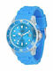 Madison Men's Watch 40mm Battery with Turquoise / Turquoise Rubber Strap