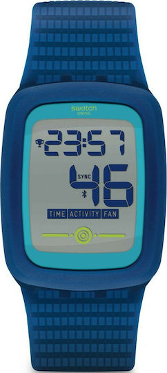 Swatch Electrozero 2 Smartwatch (Blue)