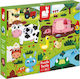 Kids Puzzle Ζωα Φαρμας for 3++ Years 20pcs Janod