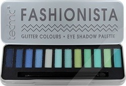 Technic Fashionista Eye Shadow Palette in Solid Form Green & Blue 13.2gr