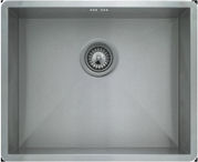 Macart Star 10 Υποκαθήμενος Νεροχύτης Inox Σατινέ Μ50xΠ40cm Ασημί