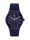 Swatch Sistem Sea Watch Automatic with Blue Rubber Strap