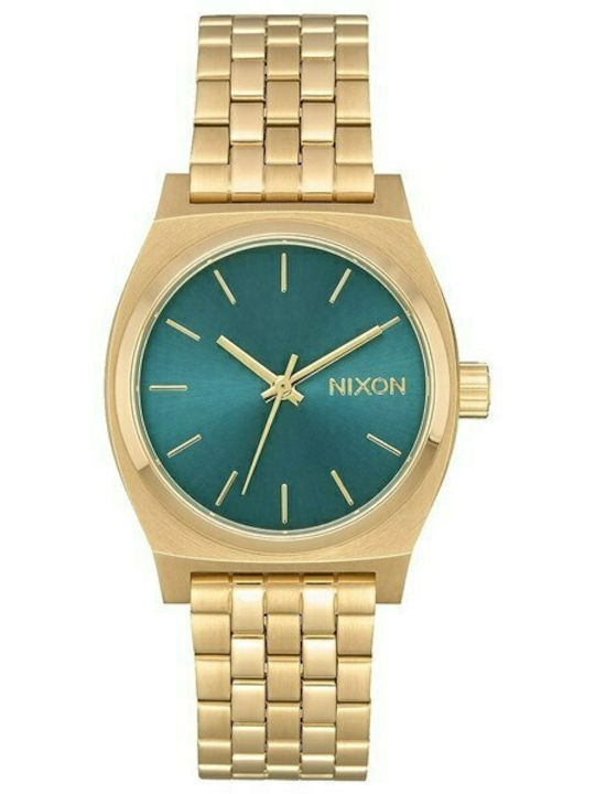 Nixon Ceas de Damă cu Auriu Brățară Metalică