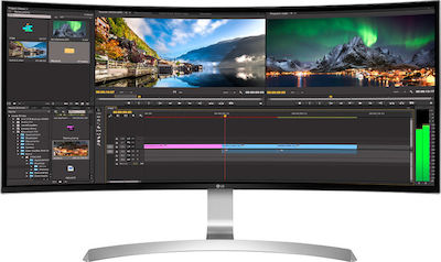 LG 34UC99-W 34" Ultrawide QHD 3440x1440 IPS Curved Gaming Monitor with 5ms GTG Response Time