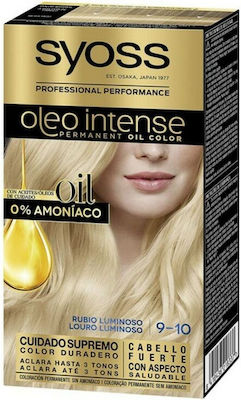 Syoss Oleo Intense Set Haarfarbe kein Ammoniak 9-10 Blond Bright 50ml