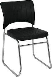 Chair Visitor Black 52x52x83cm 1pcs Chair Visitor Black 52x52x83cm 1pcs