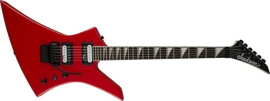 Jackson JS Series Kelly JS32 Ferrari Електрическа Китара Explorer с HH Конфигурация на Пикапите Червено