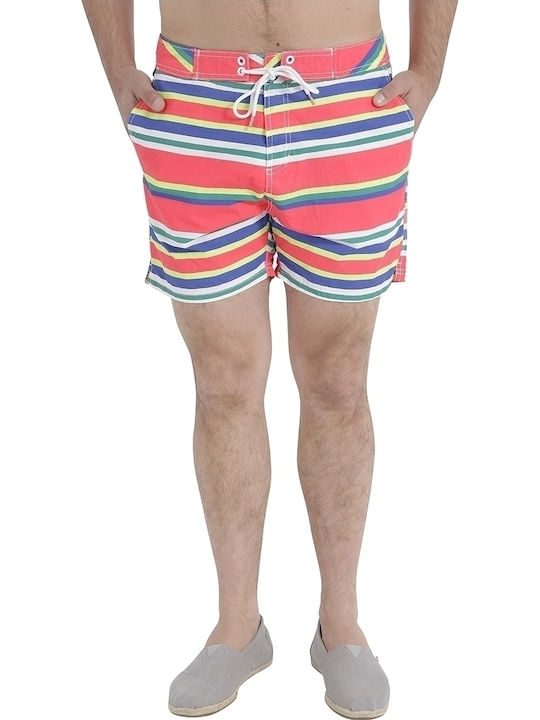 Scotch & Soda Ανδρικό Μαγιό Βερμούδα Πολύχρωμη με Ρίγες