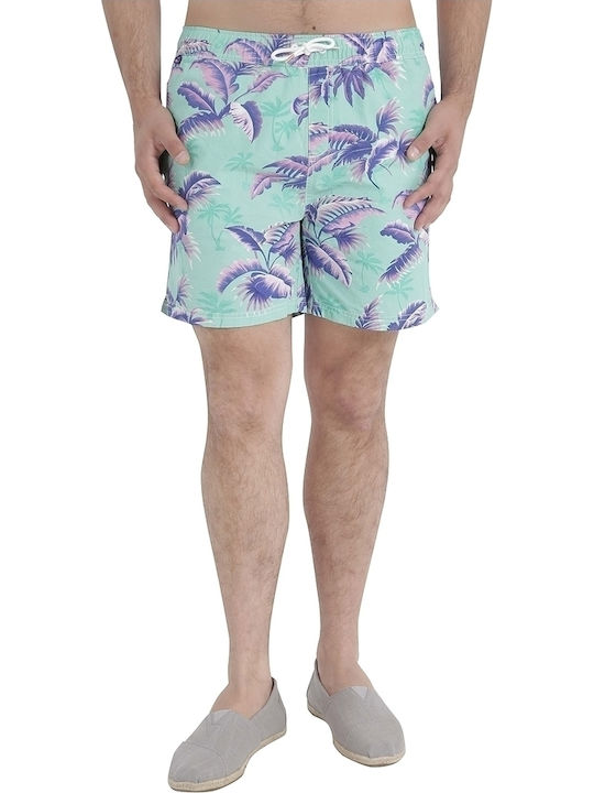 Scotch & Soda Men's Swimwear Bermuda Multicolour with Patterns 14010384256-U